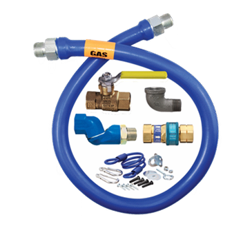 Dormont Manufacturing Manufacturing 16125KITS36 Dormont Blue Hose™ Moveable Gas Connector Kit Dormont Manufacturing Manufacturing 16125KITS36 Dormont Blue Hose™ Moveable Gas Connector Kit