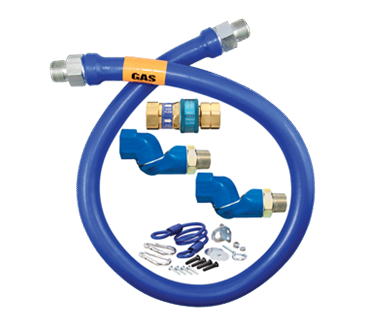 Dormont Manufacturing Manufacturing 1650BPQ2SR48BX Dormont Blue Hose™ Moveable Gas Connector Hose Dormont Manufacturing Manufacturing 1650BPQ2SR48BX Dormont Blue Hose™ Moveable Gas Connector Hose
