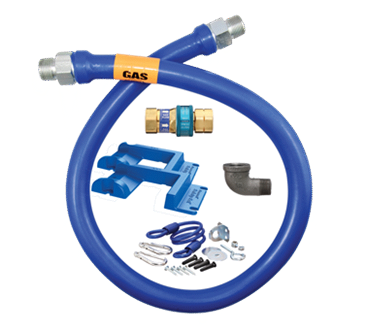 Dormont Manufacturing Manufacturing 1650BPQR48BXPS Dormont Blue Hose™ Moveable Gas Connector Dormont Manufacturing Manufacturing 1650BPQR48BXPS Dormont Blue Hose™ Moveable Gas Connector