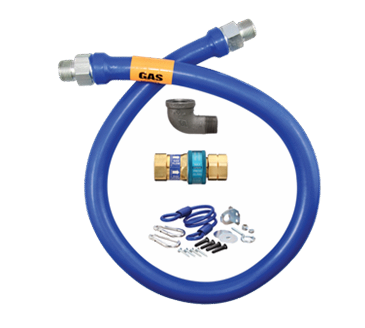 Dormont Manufacturing Manufacturing 1650BPQR60 Dormont Blue Hose™ Moveable Gas Connector Dormont Manufacturing Manufacturing 1650BPQR60 Dormont Blue Hose™ Moveable Gas Connector