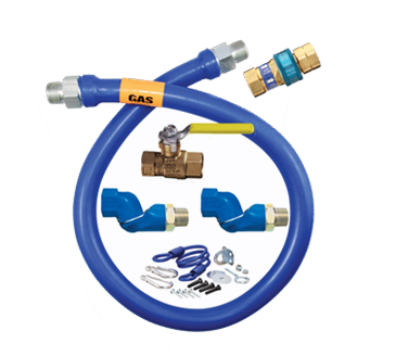 Dormont Manufacturing Manufacturing 1650KIT2S72 Dormont Blue Hose™ Moveable Gas Connector Kit Dormont Manufacturing Manufacturing 1650KIT2S72 Dormont Blue Hose™ Moveable Gas Connector Kit