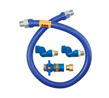 Dormont Manufacturing Manufacturing 1675BPCF2S36 Dormont Blue Hose™ Moveable Gas Connector Hose Dormont Manufacturing Manufacturing 1675BPCF2S36 Dormont Blue Hose™ Moveable Gas Connector Hose