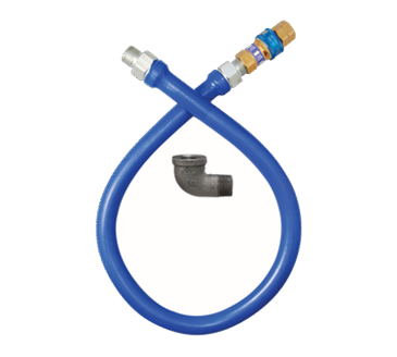 Dormont Manufacturing Manufacturing 1675BPQ24 Dormont Blue Hose™ Moveable Gas Connector Hose Dormont Manufacturing Manufacturing 1675BPQ24 Dormont Blue Hose™ Moveable Gas Connector Hose