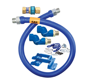 Dormont Manufacturing Manufacturing 1675BPQ2SR48PS Dormont Blue Hose™ Moveable Gas Connector Hose Dormont Manufacturing Manufacturing 1675BPQ2SR48PS Dormont Blue Hose™ Moveable Gas Connector Hose