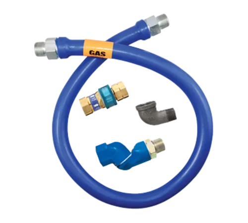Dormont Manufacturing 16100BPQS24 Dormont Blue Hose™ Moveable Gas Connector Hose