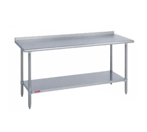 Duke 316-3648-2R Work Table, Stainless Steel Top with and - 480"W x 360"D