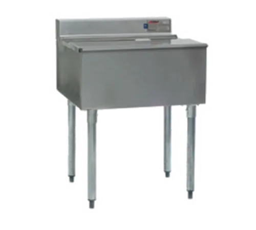 Eagle Group B36IC-12D-22-7 2200 Series Underbar Ice Chest Unit, Stainless and Galvanized Steel with 151 lbs. Ice Capacity 7-Circuit Built-In Cold Plate - 36"W x 24"D with 151 lbs. Ice Capacity 7-Circuit Built-In Cold Plate - 36"W x 24"D