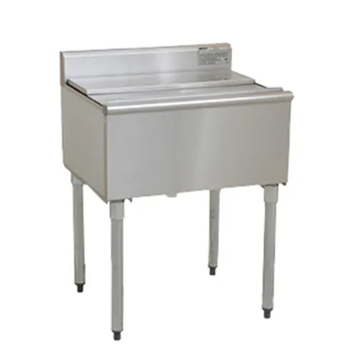 Eagle Group B48IC-12D-18 1800 Series Underbar Ice Chest Unit, Stainless and Galvanized Steel with 208 lbs. Ice Capacity - 48"W x 20"D with 208 lbs. Ice Capacity - 48"W x 20"D