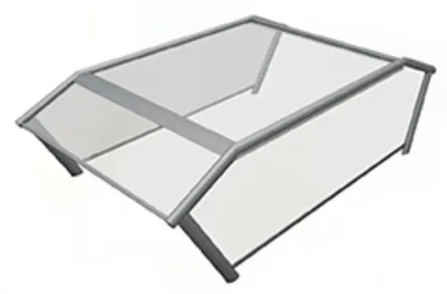 Eagle Group DCS5-DSG-BST Buffet Style Sneeze Breath Guard