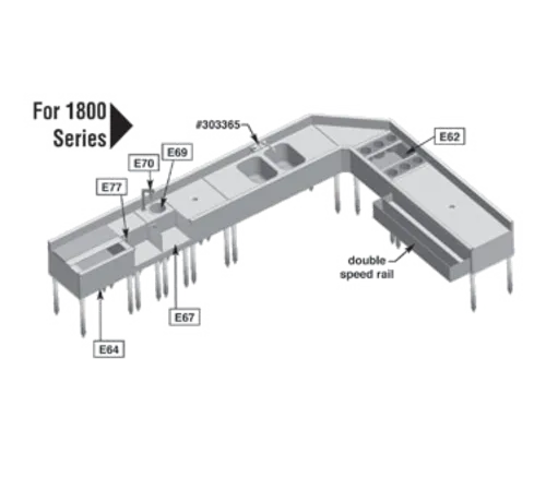 Eagle Group E61A-1800 Sink Bowl
