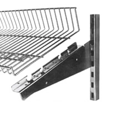 Eagle Group 816485 NSF Zinc Display Wire Wall-Mounted Shelf - 48"W x 16"D
