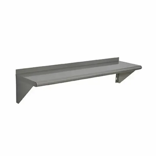 Eagle Group BPWS-1224 NSF 18 Gauge Type 430 Stainless Steel Wall-Mounted Shelf - 24.00"W x 12"D