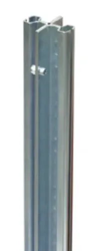 Eagle Group MMBBSS/FC-9 108"H Regular Stainless Steel Back-To-Back Shelving Upright