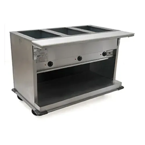 Eagle Group PHT2CB-208 Spec-Master Electric Hot Food Steam Table with (2) 12" x 20" (Dry) Wells and Thermostatic Controls, 208 Volts