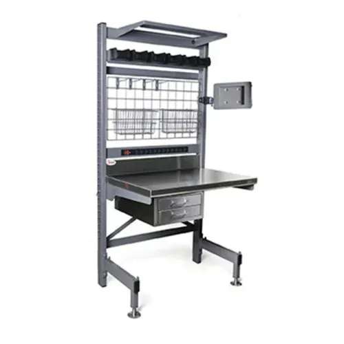 Eagle Group Q3048VG76-MS Q-LEVER Manager's Station,  (2) uprights with Valu-Master® gray epoxy finish