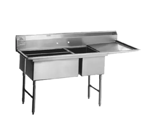 Eagle Group SFN3052-3-18R-14/3 Spec-Master® Supermarket Meat Platter Sink
