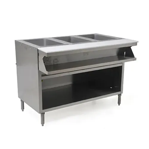 Eagle Group SHT2CB-120 Spec-Master® (2) 12" x 20" Sealed Wells Electric Hot Food Serving Counter with Individual Infinite Controls, 120 Volts