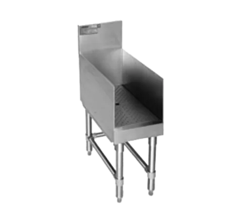 Eagle Group RDB18-24 Spec-Bar Recessed Workboard, Freestanding with Stainless Steel Construction Backsplash - 18"W x 24"D