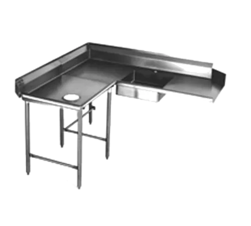 Eagle Group SDTCL-72-16/3 Soiled Dishtable