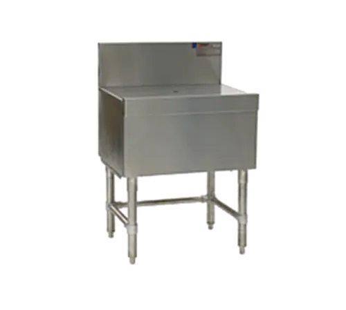 Eagle Group WB42-24 Spec-Bar Workboard, Freestanding with Stainless Steel Construction Backsplash - 42"W x 24"D
