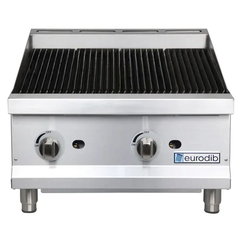 Eurodib USA T-CBR24 24.6" Charbroiler with Control -