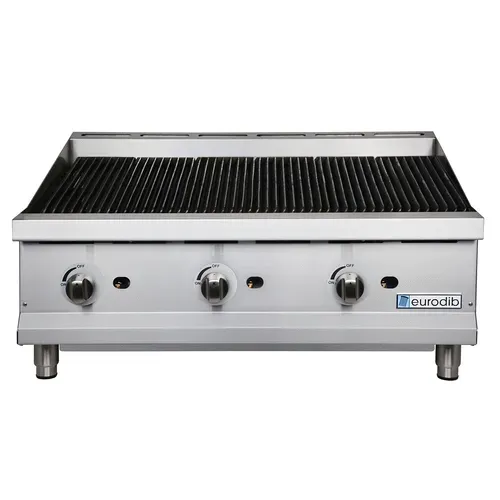 Eurodib USA T-CBR36 36.6" Charbroiler with Control -