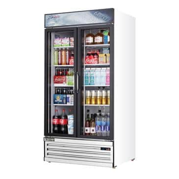 Everest Refrigeration Refrigeration EMSGR33 Reach-In Glass Door Merchandiser Refrigerator Everest Refrigeration Refrigeration EMSGR33 Reach-In Glass Door Merchandiser Refrigerator