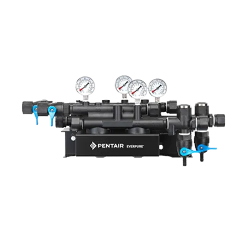 Everpure EV927891 Everpure® QC7I DIO Manifold,  (2) 3/8" NPT,  incorporates (2) independent systems into a single configuration