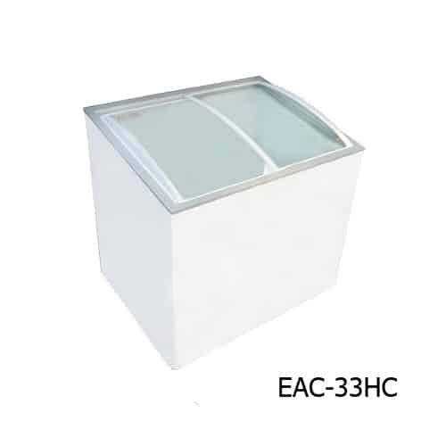 Excellence EAC-33HC EAC Sliding Curved Lid Ice Cream Freezer Excellence EAC-33HC EAC Sliding Curved Lid Ice Cream Freezer