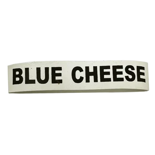 Service Ideas Service Ideas FBBLEUCHEESEWB Flavor Band for "BLEU CHEESE" in White