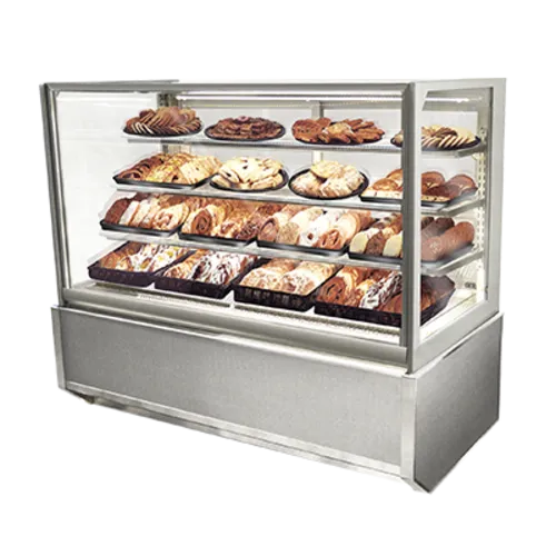 Federal Industries ITD6026-B18 Italian Glass Non-Refrigerated Display Cases