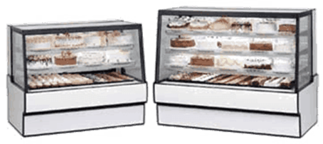 Federal Industries SGR5948 High Volume Refrigerated Bakery Case Federal Industries SGR5948 High Volume Refrigerated Bakery Case