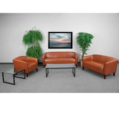 Flash Furniture 111-SET-CG-GG Hercules Imperial Series Reception Set