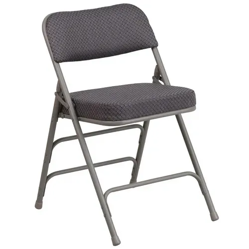 Flash Furniture 2-AW-MC320AF-GRY-GG Hercules Series Folding Chair