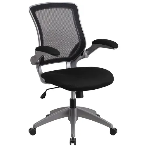 Flash Furniture BL-ZP-8805-BK-GG Swivel Task Chair