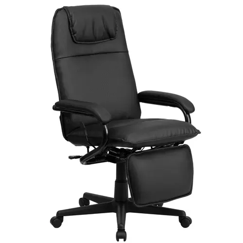 Flash Furniture BT-70172-BK-GG Executive Reclining Swivel Office Chair