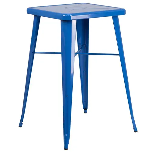 Flash Furniture CH-31330-BL-GG Table, Indoor, Bar Height