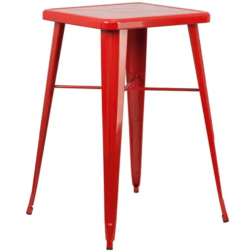 Flash Furniture CH-31330-RED-GG Table