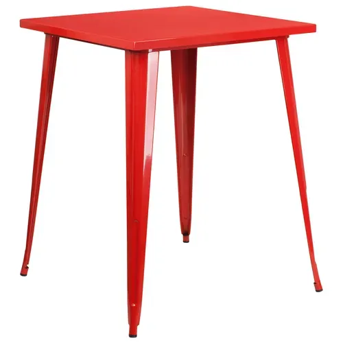Flash Furniture CH-51040-40-RED-GG Table