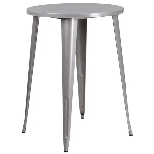 Flash Furniture CH-51090-40-SIL-GG Table
