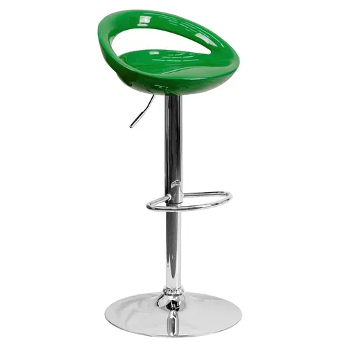 Flash Furniture CH-TC3-1062-GN-GG Swivel Bar Stool