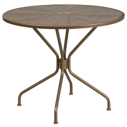 Flash Furniture CO-7-GD-GG Patio Table