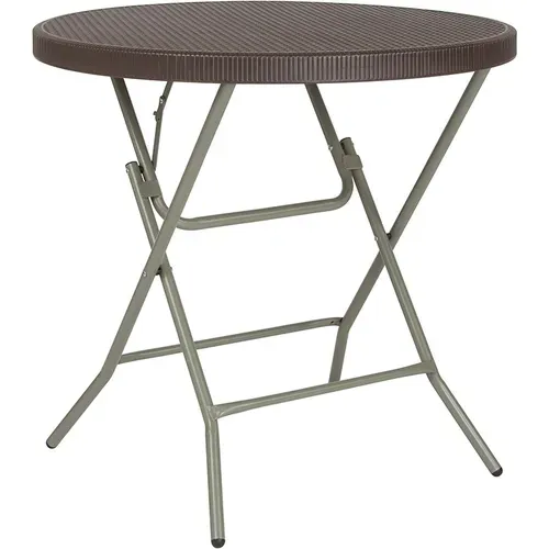 Flash Furniture DAD-FT-80R-GG Folding Table