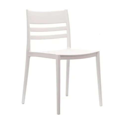 Flash Furniture Flash Furniture DHF-317-APP-WH-GG Patio Chair