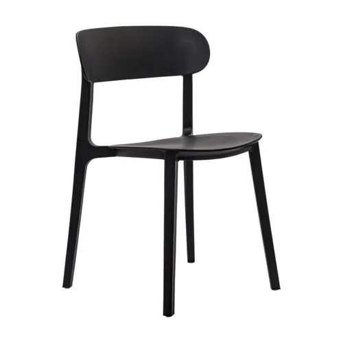 Flash Furniture Flash Furniture DHF-340-APP-BLK-GG Patio Chair