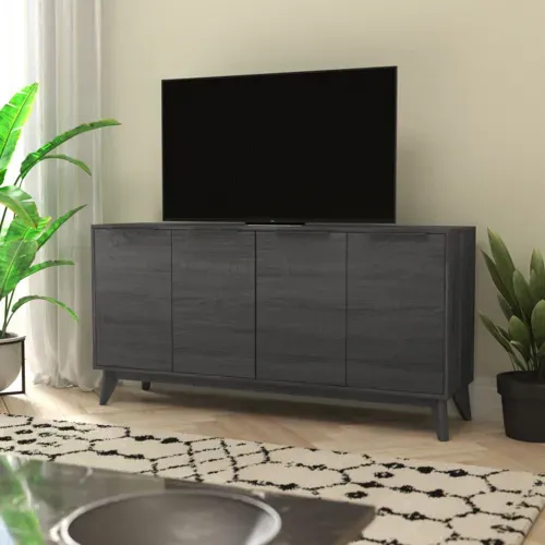 Flash Furniture Flash Furniture EM-0372-BK-GG TV Stand