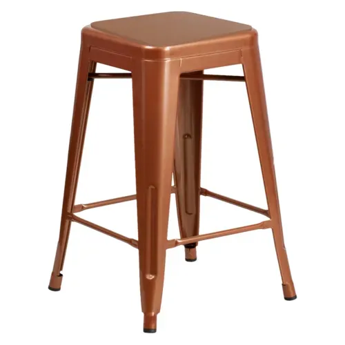 Flash Furniture Flash Furniture ET-BT3503-24-POC-PL2T-GG Kai Stool