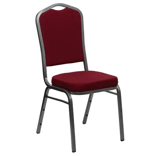 Flash Furniture FD-C01-SILVERVEIN-3169-GG Hercules Series Stacking Banquet Chair