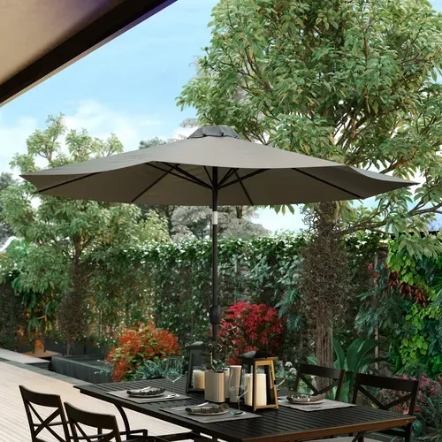 Flash Furniture GM-402003-GY-GG Umbrella