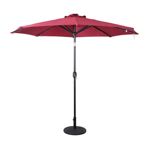 Flash Furniture Flash Furniture GM-WL-U22002B-RED-GG Montego Patio Umbrella